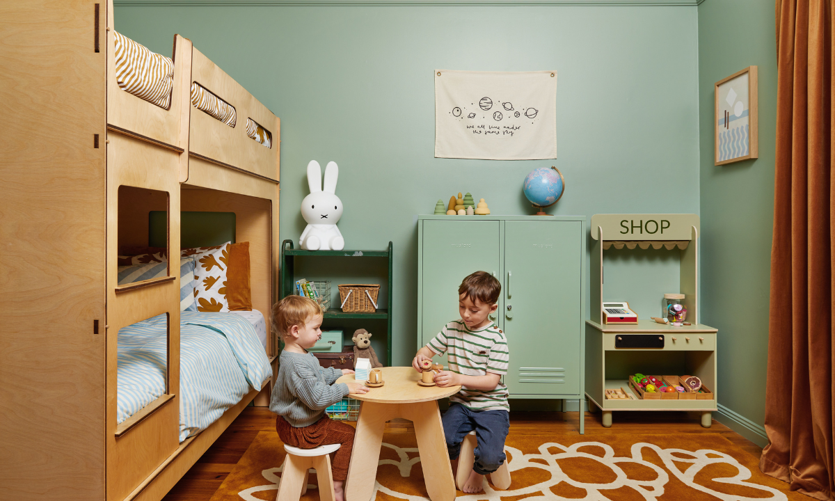 Becca's cosy shared bedroom for her youngest boys