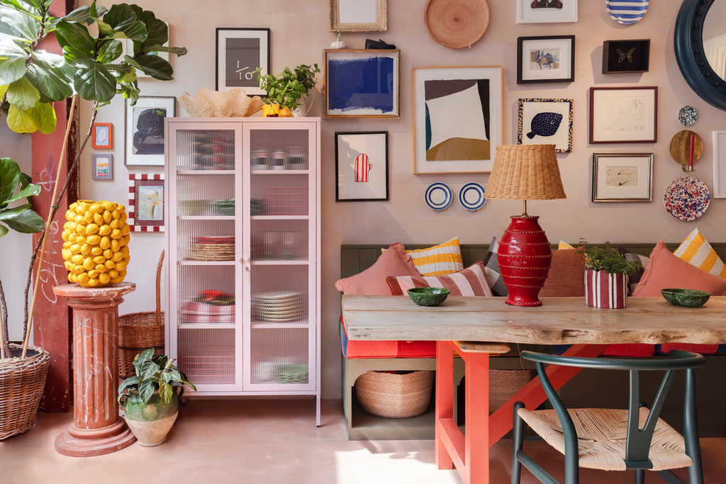 The Collector locker in a stylish living room