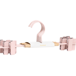 Adult Clip Hangers in Blush