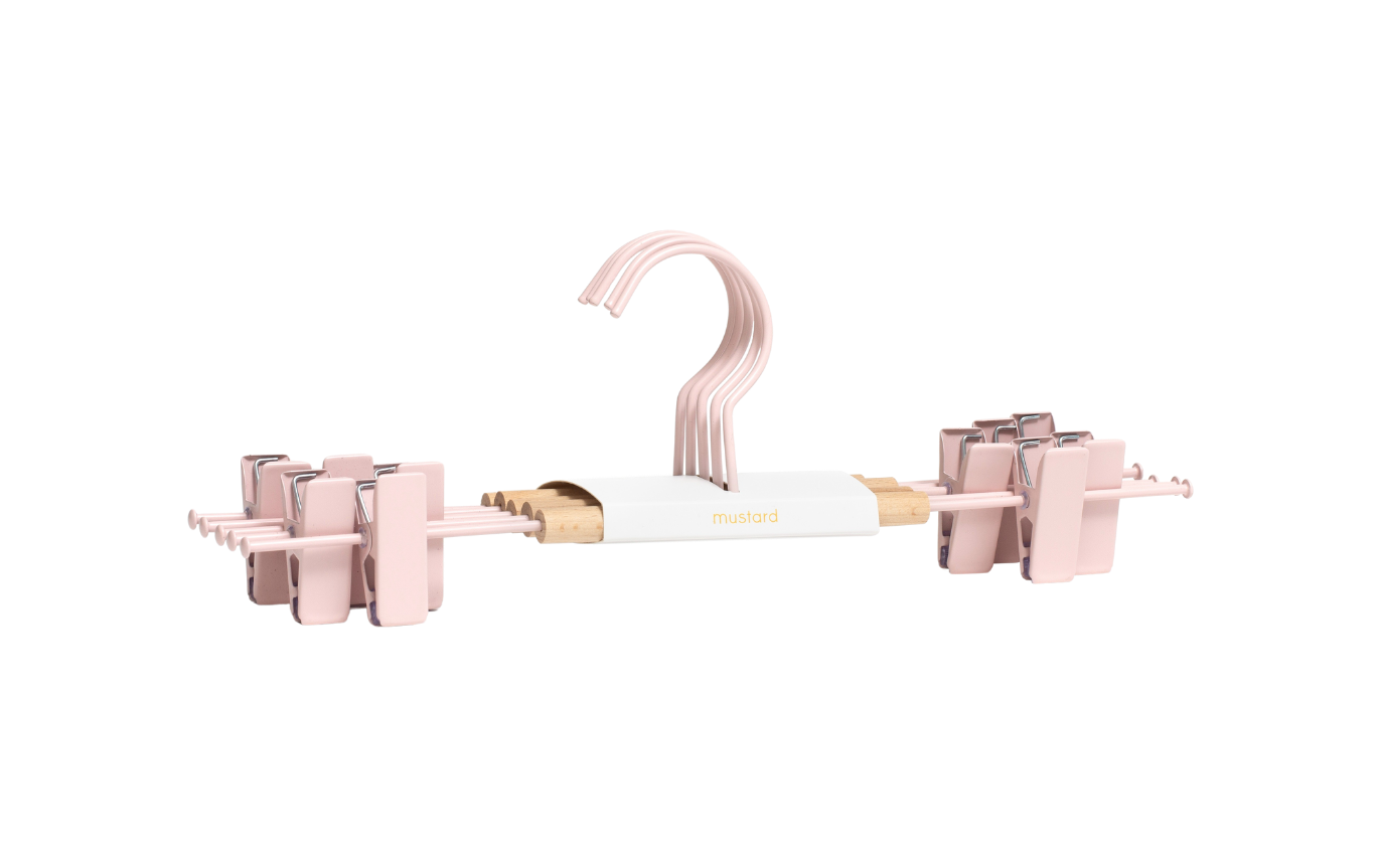 Adult Clip Hangers in Blush