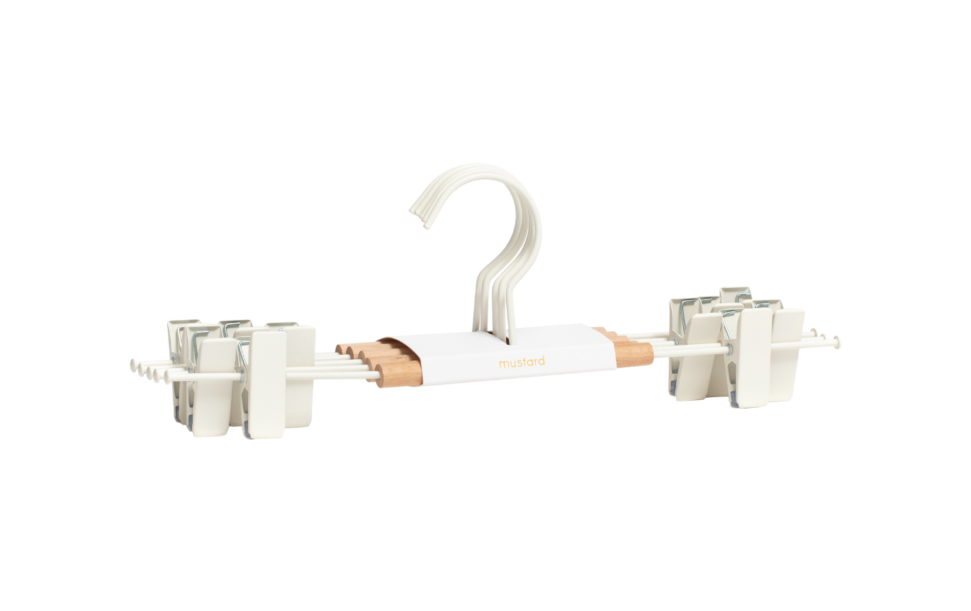 Adult Clip Hangers in Chalk