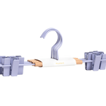 Adult Clip Hangers in Lilac