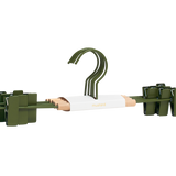 Adult Clip Hangers in Olive