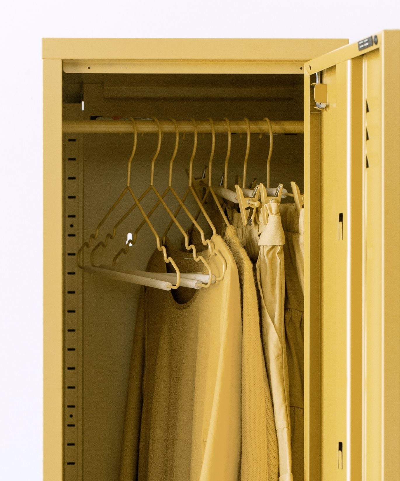 Adult Clip Hangers in Butter - Mustard Made Australia