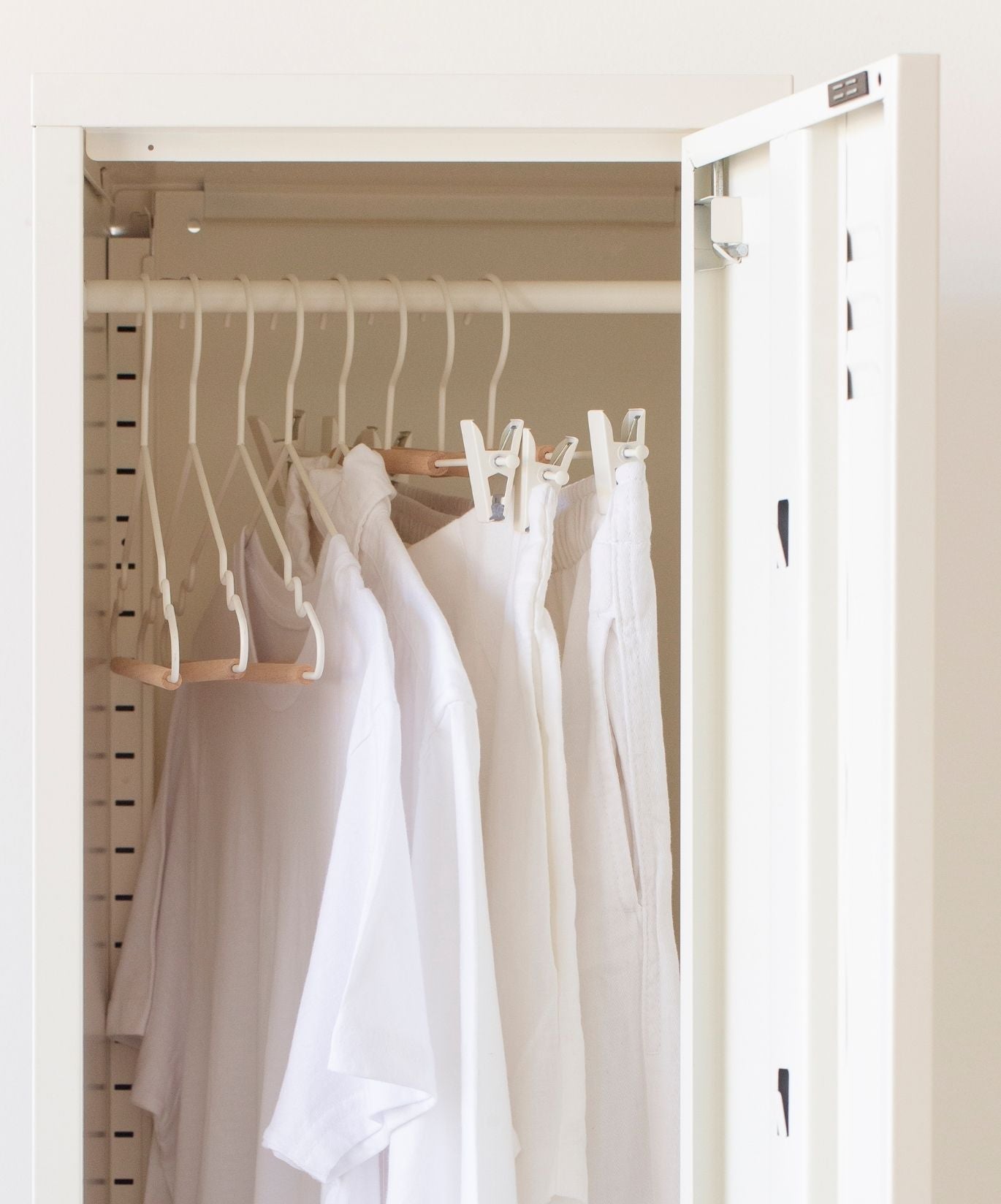 Adult Clip Hangers in Chalk - Mustard Made Australia