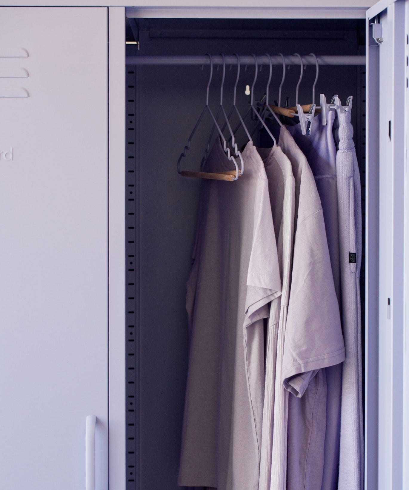 Adult Top Hangers in Lilac