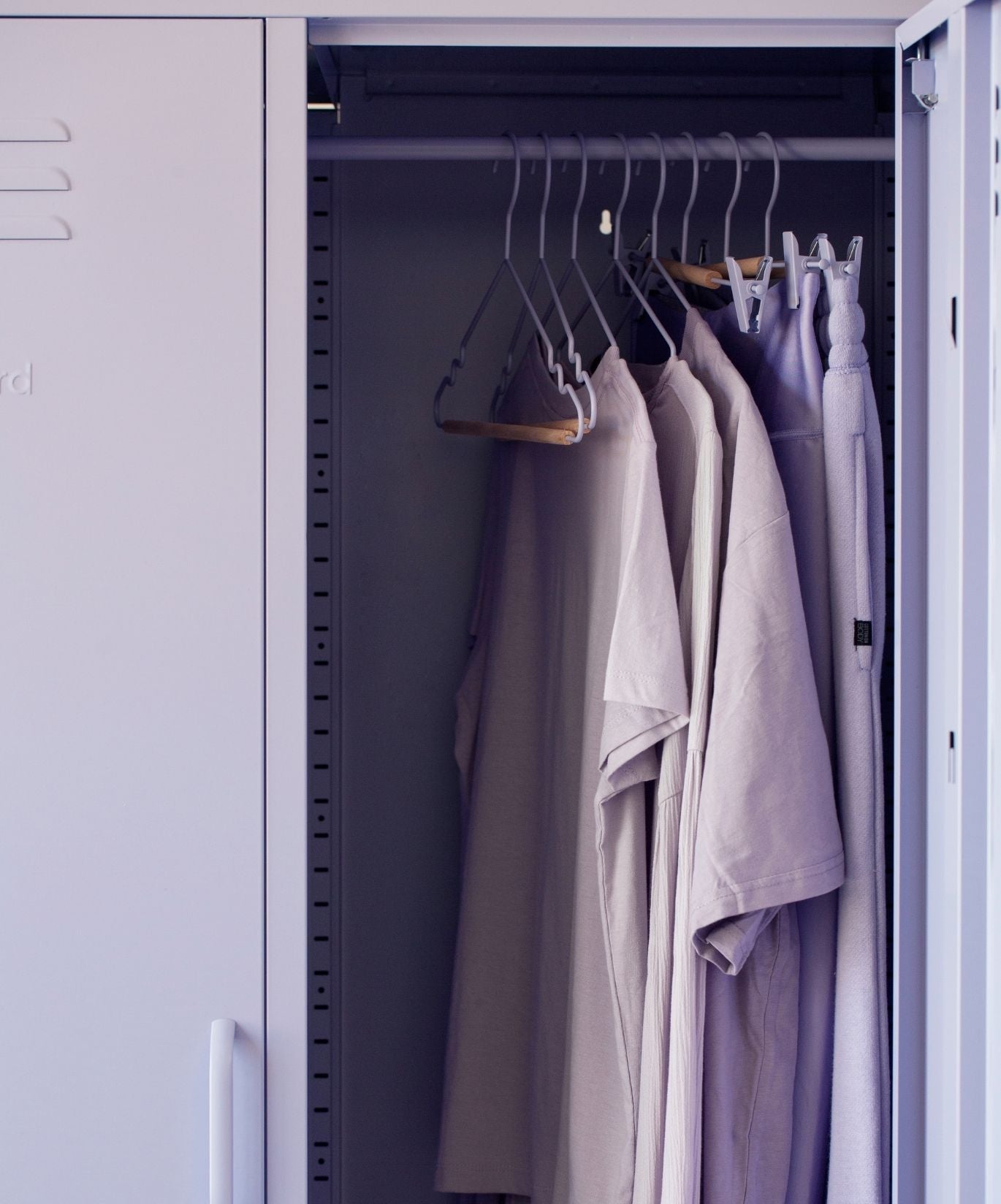 Adult Top Hangers in Lilac