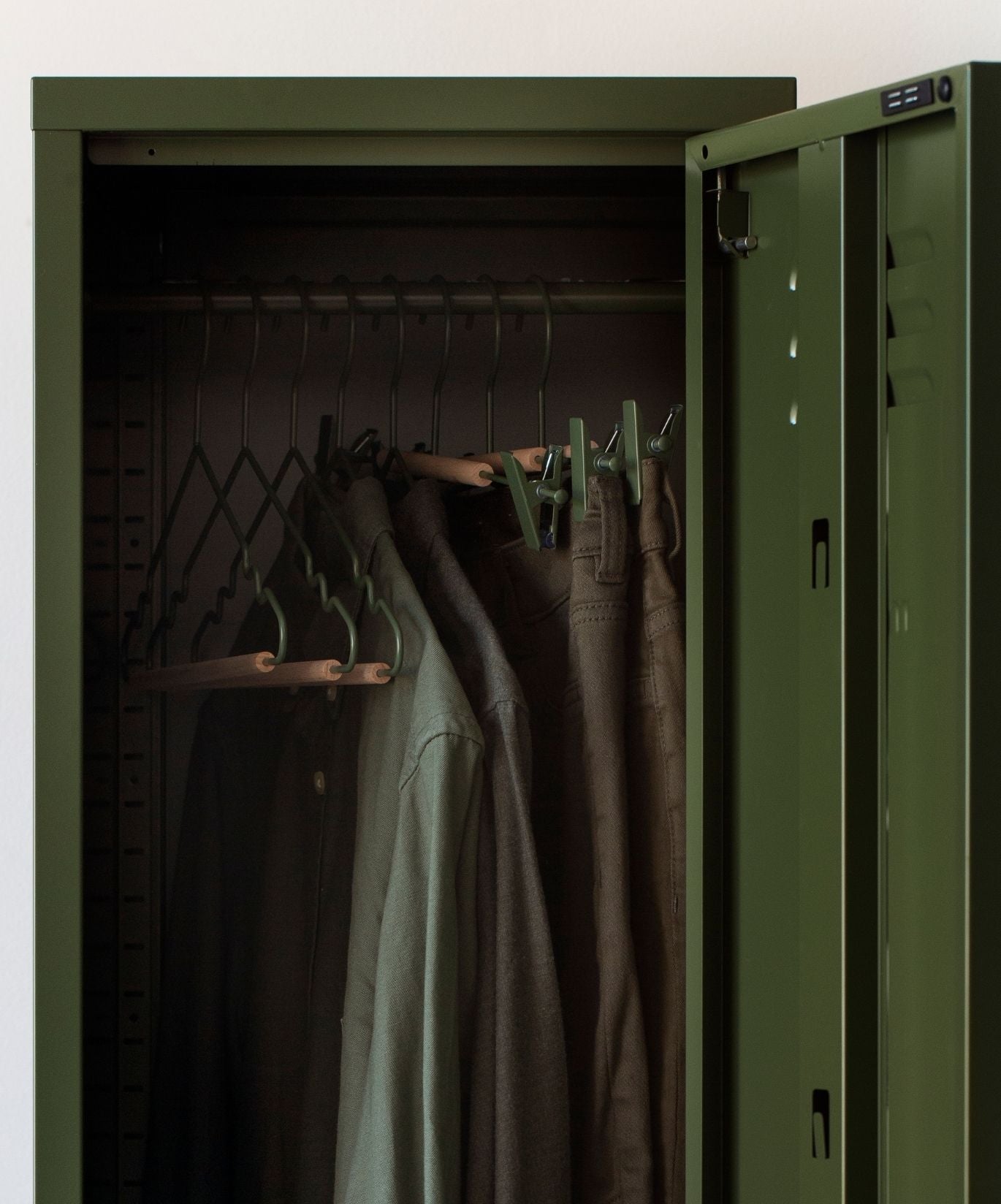 Adult Clip Hangers in Olive - Mustard Made Australia