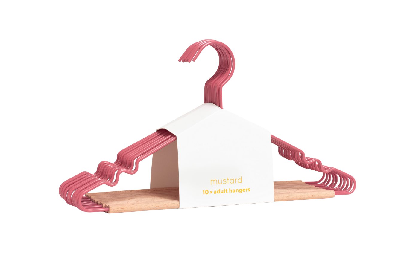 Adult Top Hangers in Berry