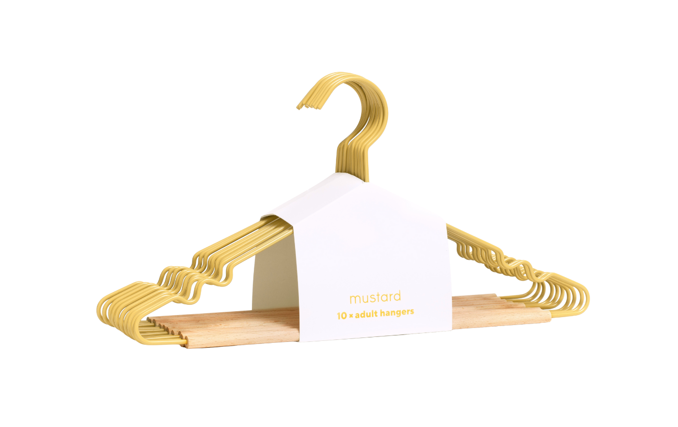 Adult Top Hangers in Butter