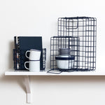 The Baskets in Navy