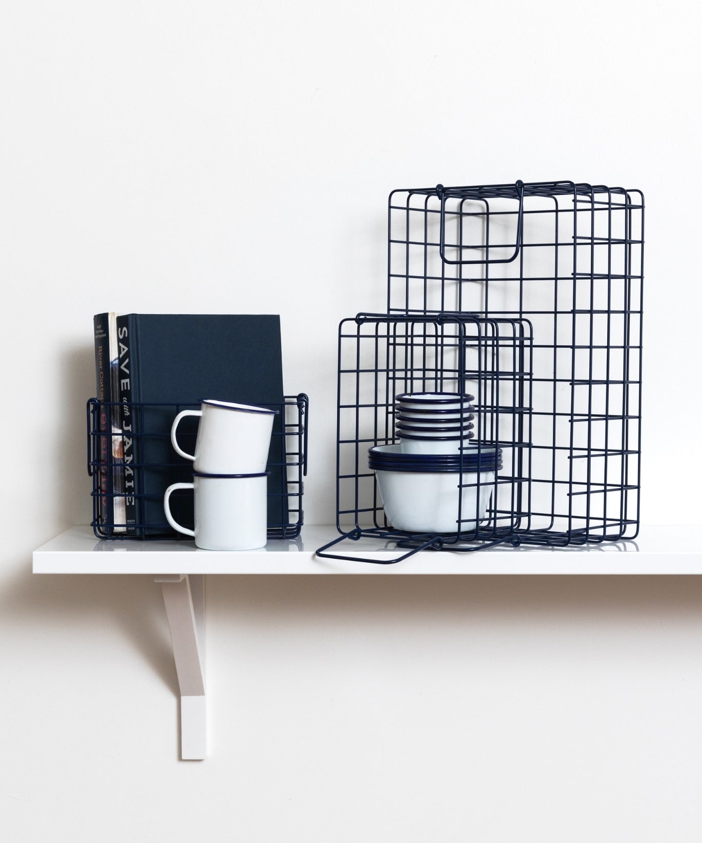 The Baskets in Navy