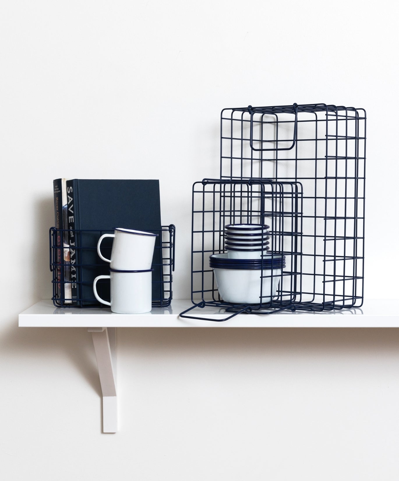 The Baskets in Navy