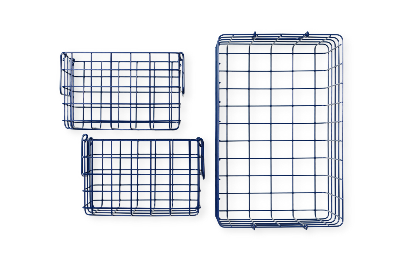 The Baskets in Navy