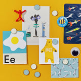 The Buttons in Chalk