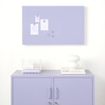 The Buttons in Lilac