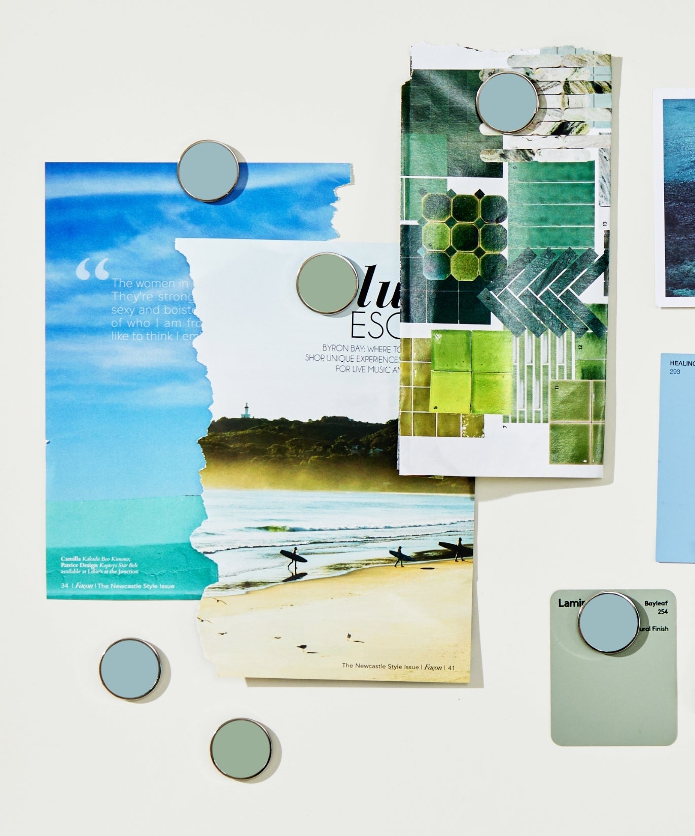 The Buttons in Ocean