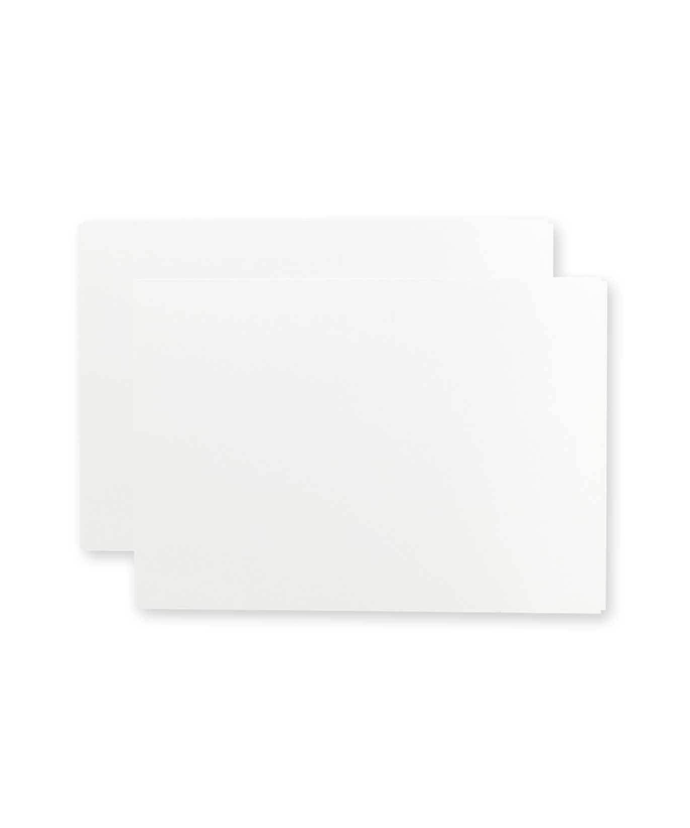 Extra Shelves in Chalk 2 x Lowdown