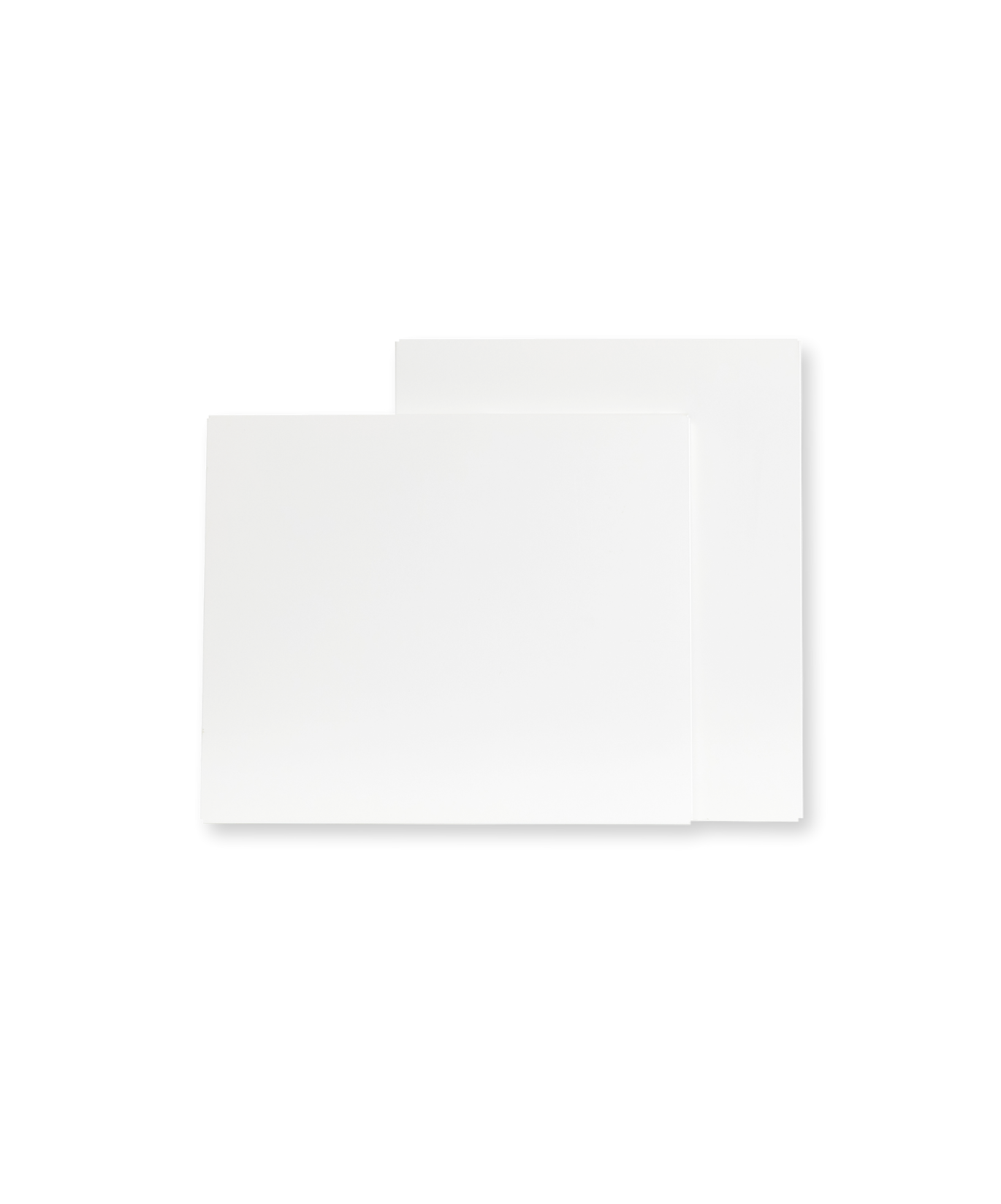 Extra Shelves in Chalk 2 x Shorty + Skinny