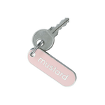 Mustard Made glass replacement key in Blush