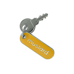 Mustard Made glass replacement key in Mustard