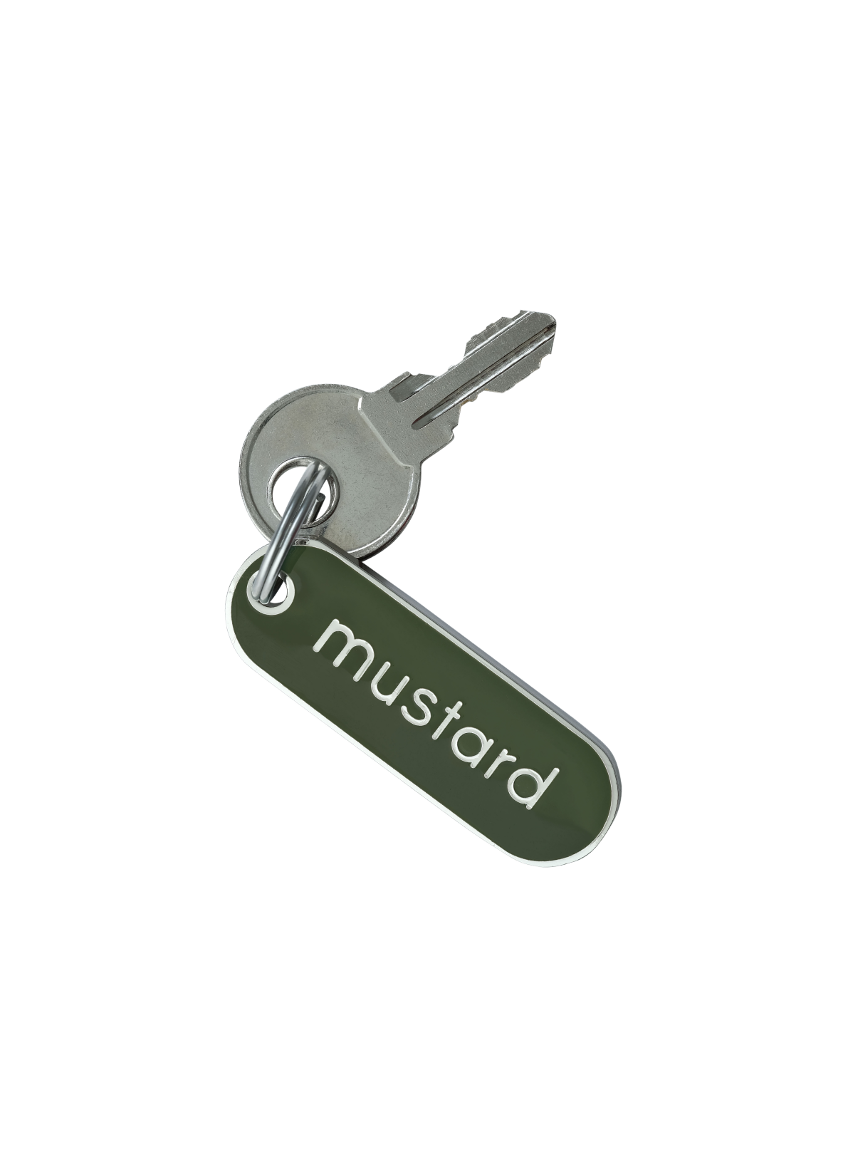 Mustard Made glass replacement key in Olive