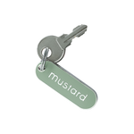Mustard Made glass replacement key in Sage