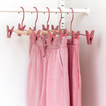 Adult Clip Hangers in Berry