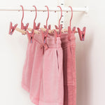 Kids Clip Hangers in Berry