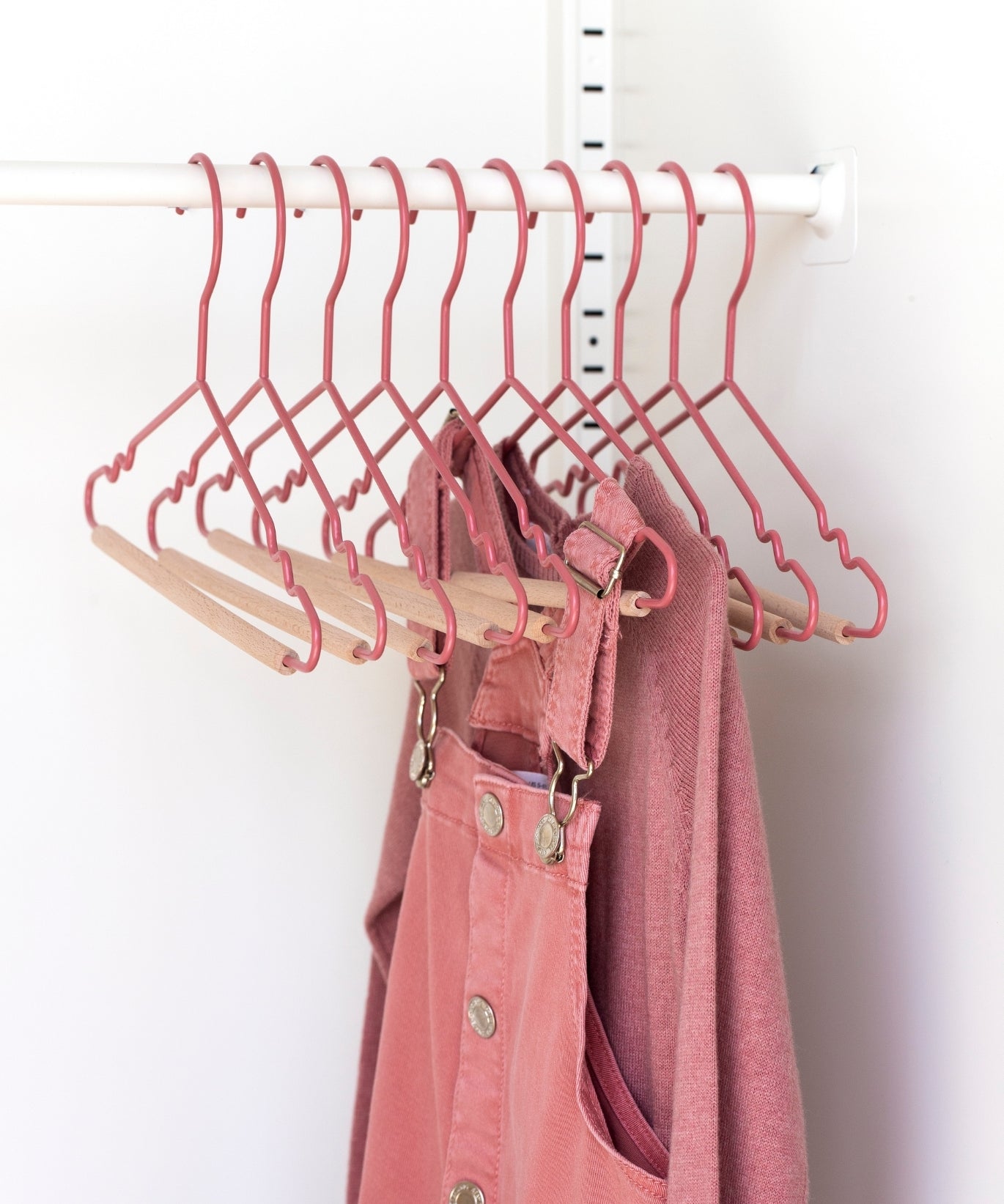 Kids Top Hangers in Berry