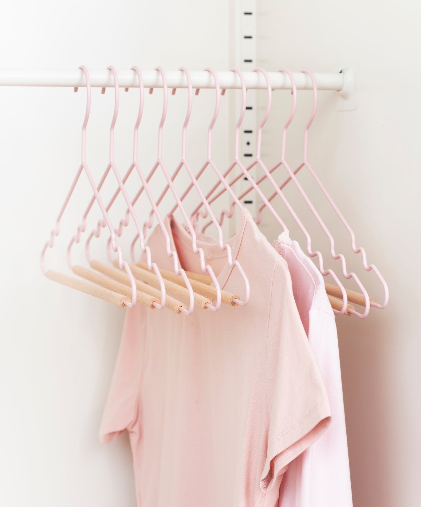 Adult Top Hangers in Blush