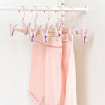 Kids Clip Hangers in Blush