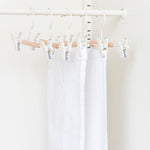 Kids Clip Hangers in Chalk