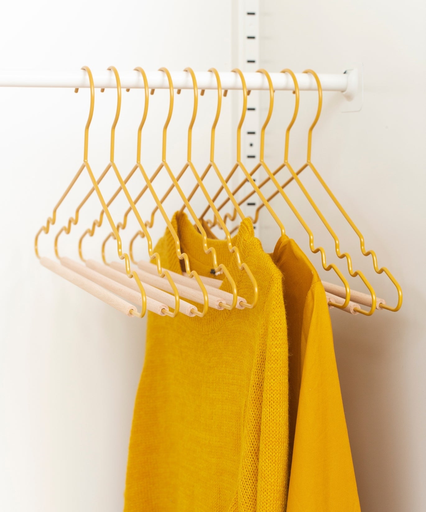 Adult Top Hangers in Mustard