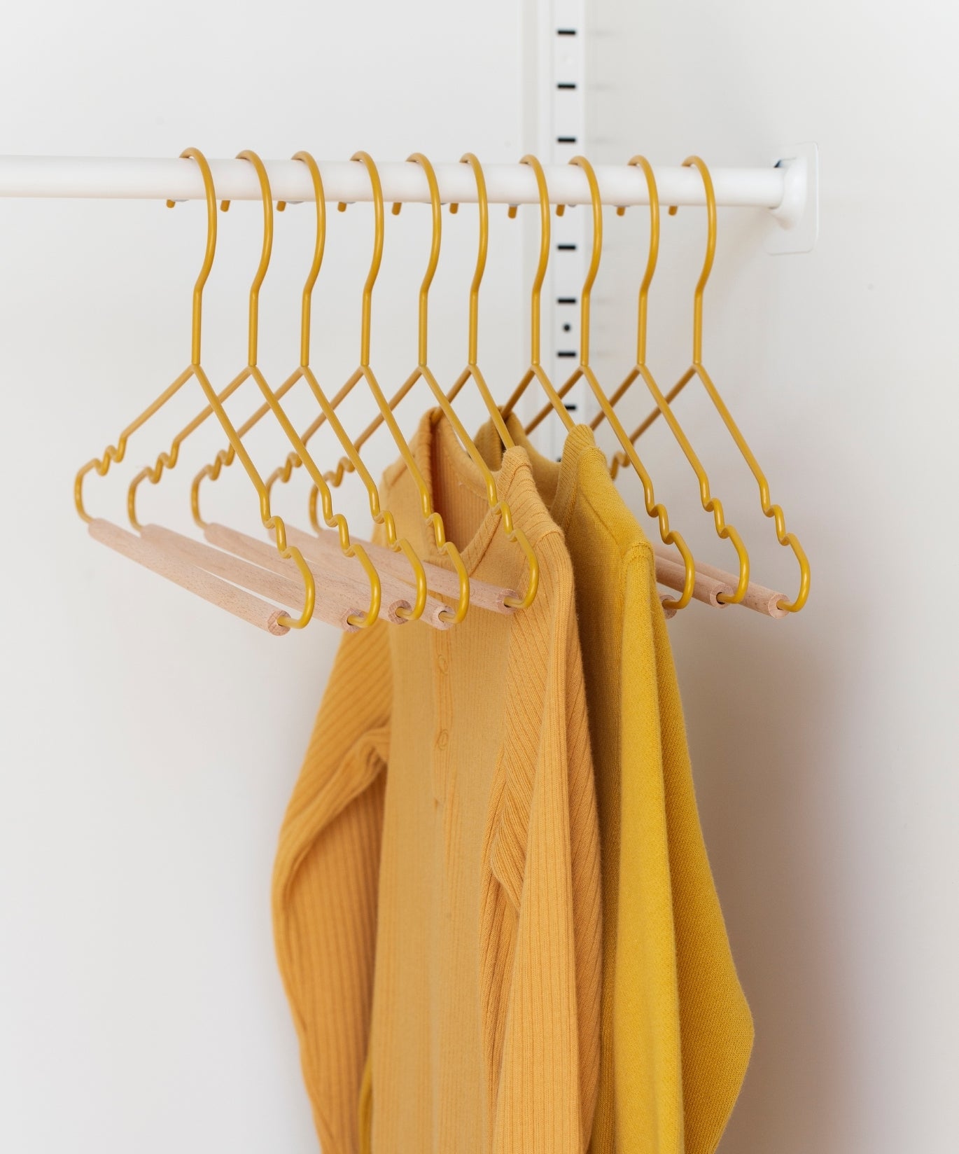 Kids Top Hangers in Mustard