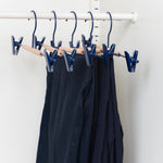 Adult Clip Hangers in Navy