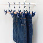 Kids Clip Hangers in Navy