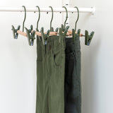 Kids Clip Hangers in Olive