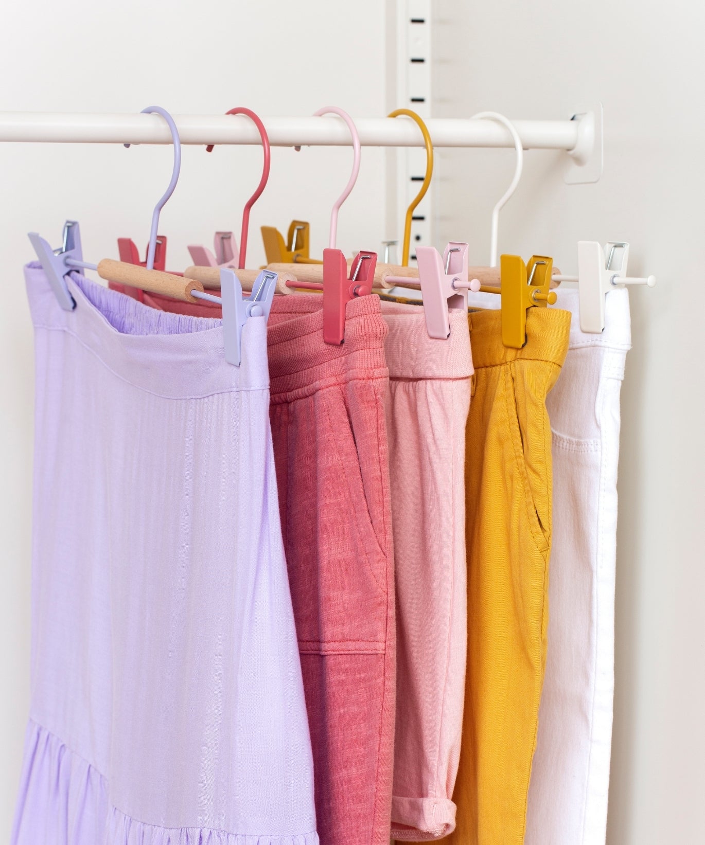 Kids Clip Hangers in Summer