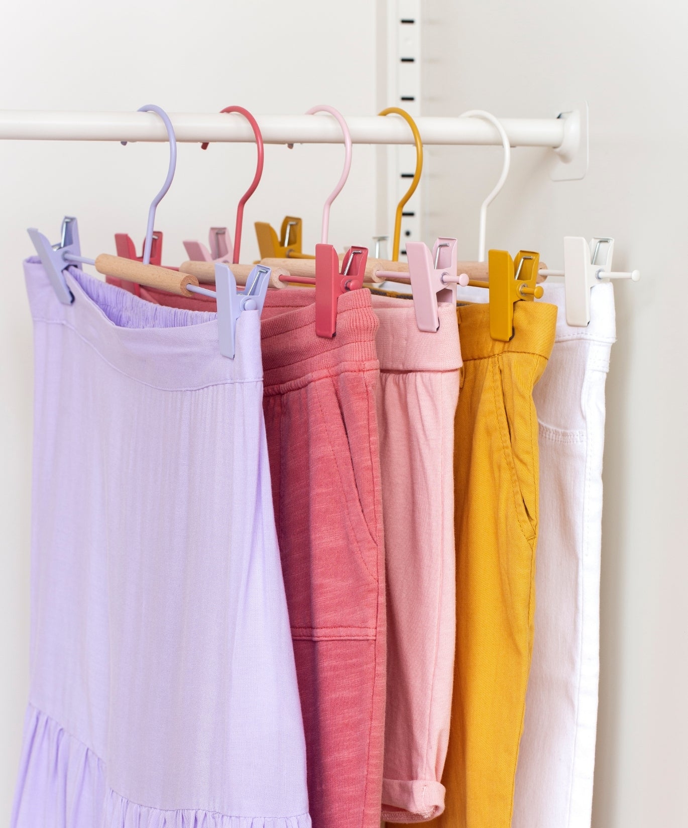 Kids Clip Hangers in Summer