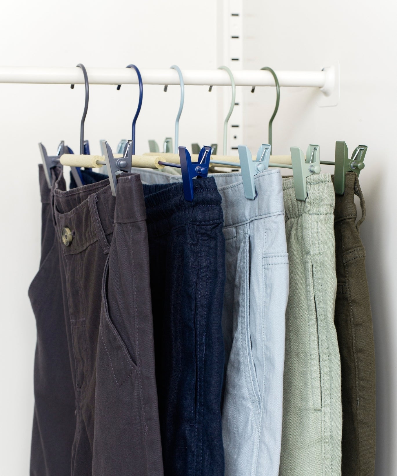 Adult Clip Hangers in Winter