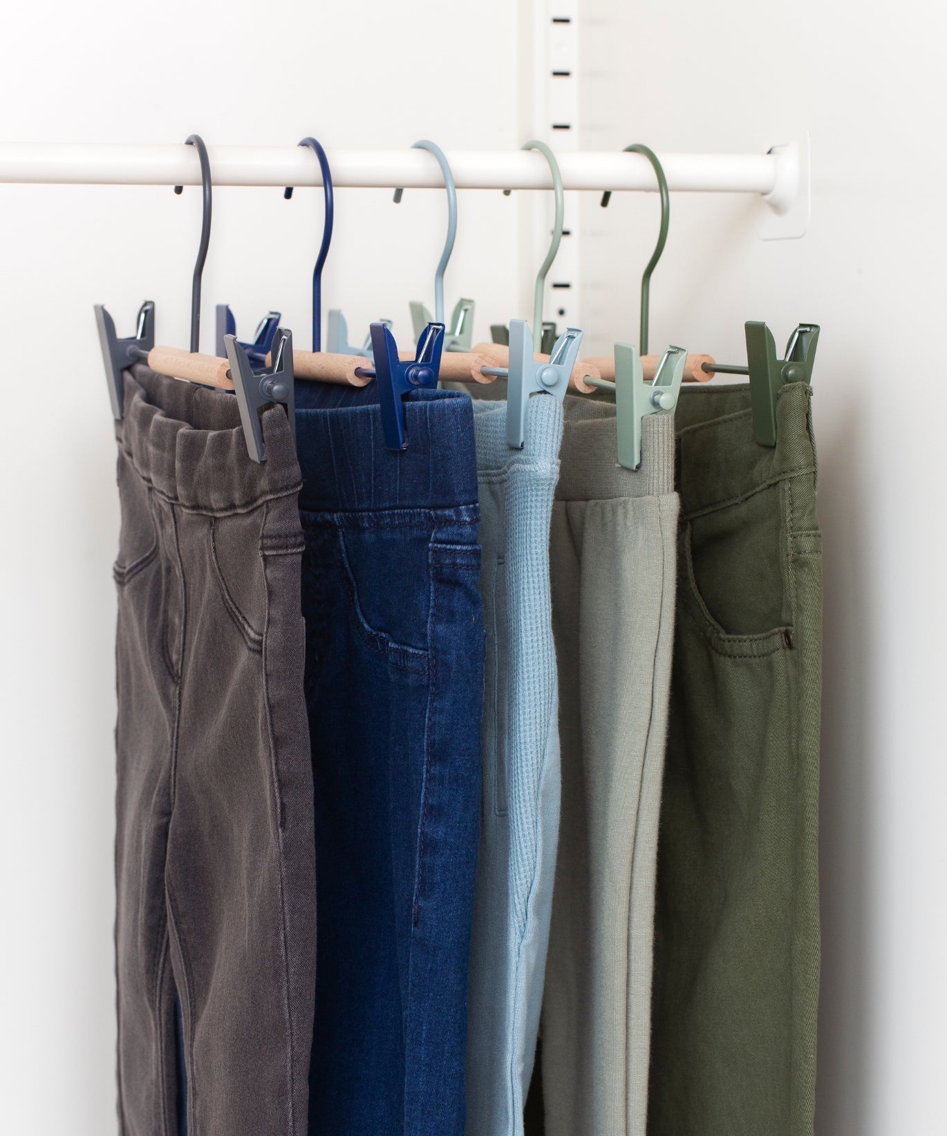 Kids Clip Hangers in Winter