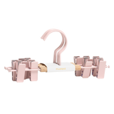Kids Clip Hangers in Blush