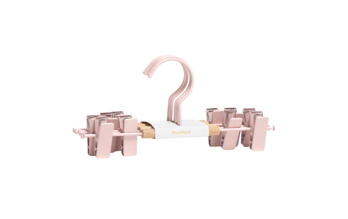 Kids Clip Hangers in Blush