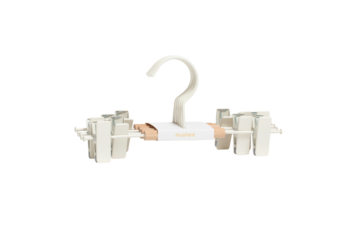 Kids Clip Hangers in Chalk