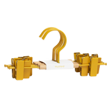 Kids Clip Hangers in Mustard