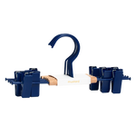 Kids Clip Hangers in Navy