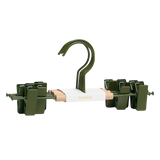 Kids Clip Hangers in Olive