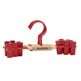 Kids Clip Hangers in Poppy