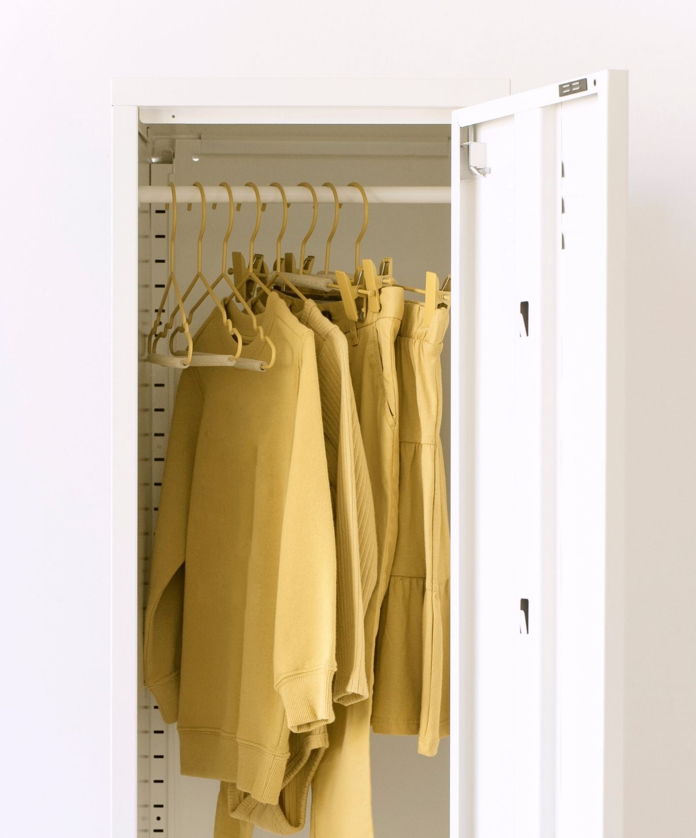 Kids Clip Hangers in Butter - Mustard Made Australia